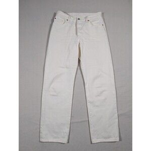 Levi's 501 '90s Women’s Jeans White/Ecru W27 L30 Denim Straight